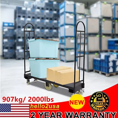 Heavy Duty 16  X 65 Steel Dolly U-Boat Utility Material Cart Platform Hand Truck • $230