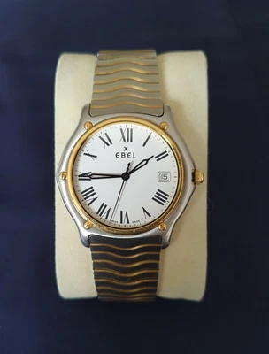 £874 • Buy Ebel Vintage Mens/Unisex 37mm 'Wave' Watch. Model 1187151