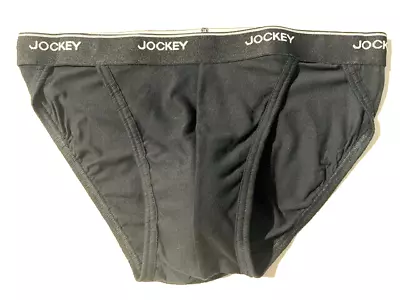 JOCKEY Men Elance Blk String Bikini Sport Pouch Front Brief Underwear  Sz XL #2 • $12