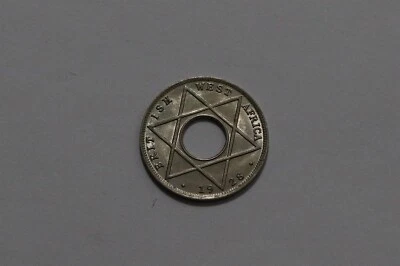£17.14 • Buy 🧭 🇳🇬 British West Africa 1/10 Penny 1928 High Grade B59 #9707