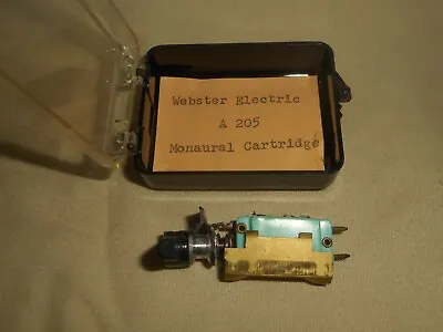 Vintage WEBSTER ELECTRIC A 205 Monaural Cartridge With Stylus • $20.95