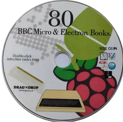 80+BBC Micro And Electron Books (No Scans) CD-ROM Acorn Manuals RISC OS • £17