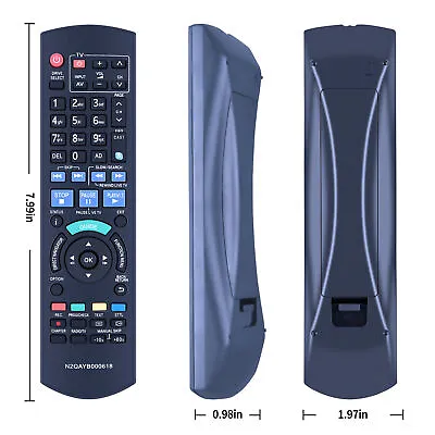 New N2QAYB000618 Remote Control For Panasonic HDD DVD IR6 Recorder DMR-HW220 • $15.37