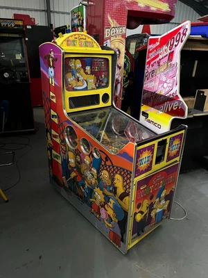 £250 • Buy The Simpsons Kookie Carnival Arcade Machine - PROJECT - Stern Collectable