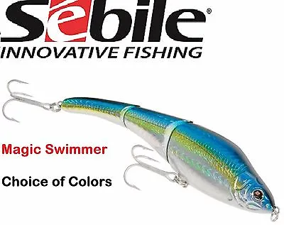 Sebile 228 MM Magic Swimmer Sinking Model 9  Choice Of Colors • $26.29