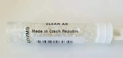$2.50 • Buy Preciosa, Czech Pressed Twin - Translucent Clear  - 5 X 2.5 Mm, Two Holes (8157)