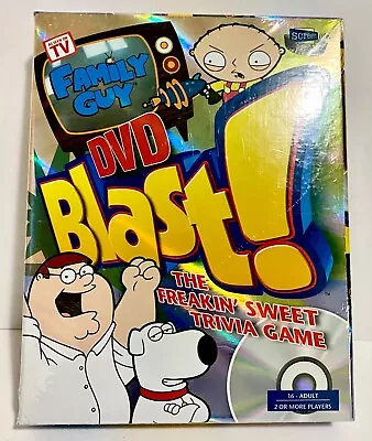 Family Guy - DVD Blast - The Freakin Sweet Trivia Game - Sealed • $7.36