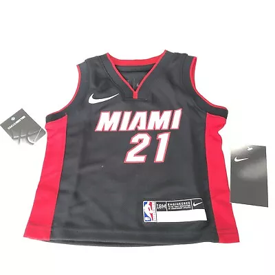 Miami Heat Nike Hassan Whiteside #21 NBA Jersey Size Toddler Baby 18 Month • $24
