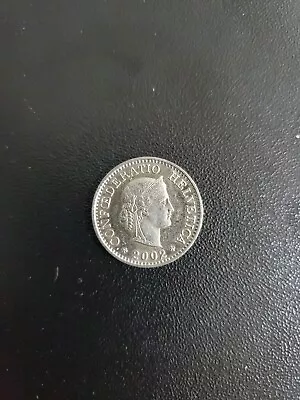 Swiss Coin 10 RAPPEN Centimes SWISS FRANC 2002 • $1.99