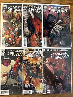 Amazing SpiderMan #68 69 70 71 72 73 Comic Book 2021 Run Lot Marvel VF/NM • £15.83