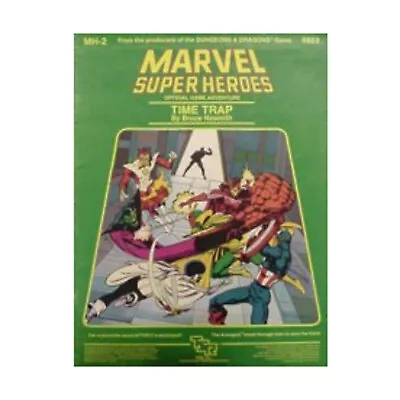 TSR Marvel Super Heroes Time Trap VG+ • $8