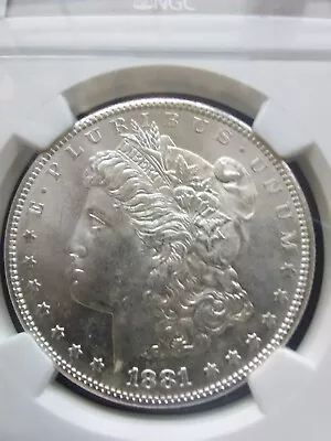 1881 S Morgan Silver Dollar Ms66 • $275