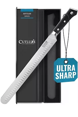 Cutluxe Slicing Carving Knife – 12  Brisket Knife Meat Cutting And BBQ Knife... • $34