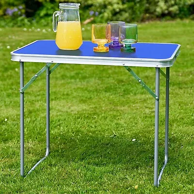 Heavy Duty Indoor Outdoor Portable Folding Picnic Party Dining Camping Table  • £16.85