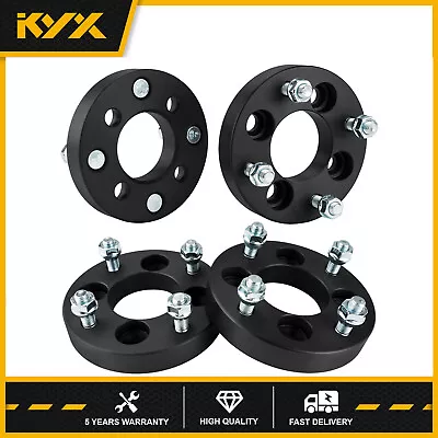 4Pcs 1  Inch 4x100 To 4x4.5 4x114.3 Wheel Adapters Spacers 4 Lug FOR Chevy Honda • $63.63