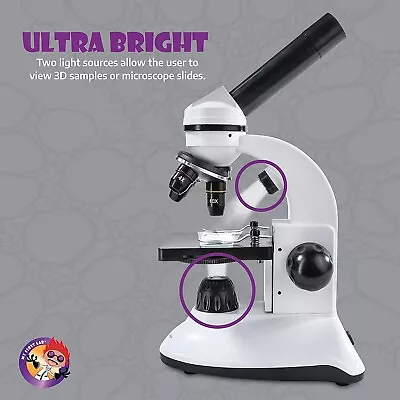 My First Lab Duo Scope Microscope - Young Scientist Microscope Set For Students  • $25.95