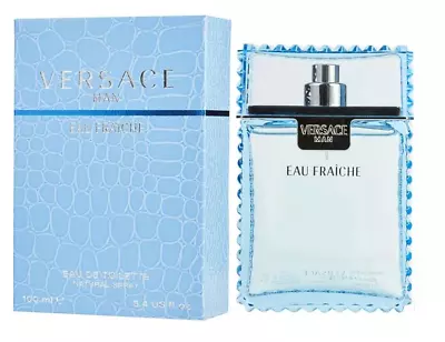 Versace Man Fraiche EDT Spray 3.4 Oz / 100 Ml New In Box Free Shipping • $30.17