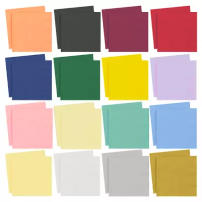 £4.99 • Buy 100 X Serviettes Soft Tissue Paper Disposable Napkins Tableware BBQ Party Xmas