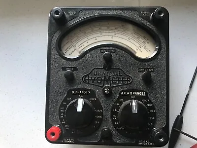 Vintage Universal Avometer Model 8 Mk III - UNTESTED Mark 3 / MK III • £40