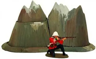 Marx Toys MXR-EM  Exploding Mountain  Hard Plastic Scenery Terrain Piece • $7.95