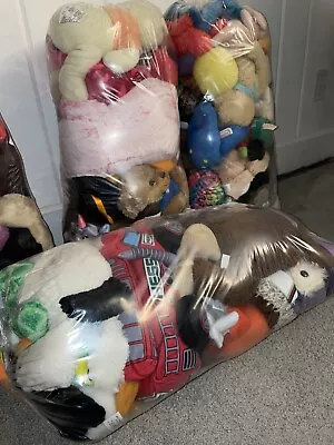 Mystery Lot Of Used Mixed Stuffed Animals: Some Disney Generic Plush Toys Doll • $20