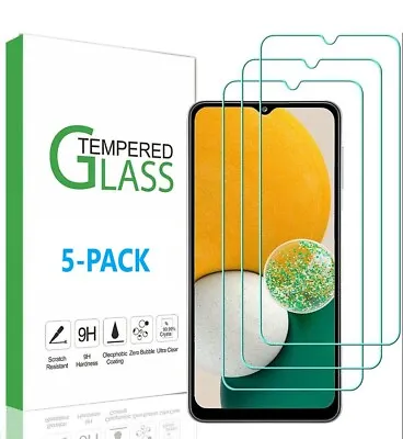 5 Pack HD Tempered Glass Screen Protector For Samsung Galaxy A12/A13/A32 5G • $6.69