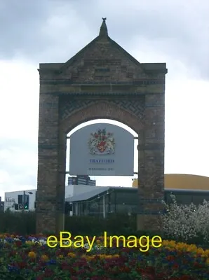 Photo 6x4 Welcome To Trafford - Nr Man Utd Stadium Where The A56 Meets Th C2005 • £2