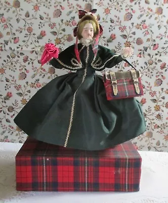 Vintage Bisque Porcelain Doll Head Marshall Field Music Box Doll Mary Poppins • $88