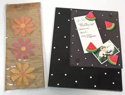 Embellish Your Story By Roeda 7x9 Memo Board Metal W/ Magnets • £13.37