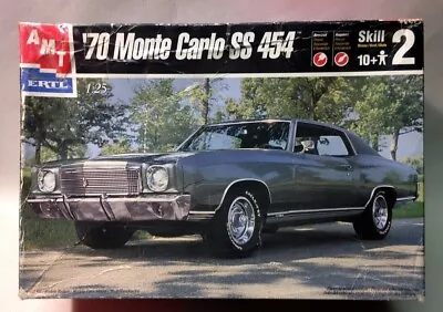 AMT Parts - 1/25th Scale '70 Chevy Monte Carlo Kit Box - Empty Box Only • $5.50