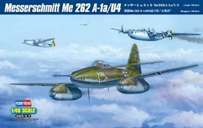 Hobbyboss 80372 1/48 Messerschmitt Me 262 A-1a/U4 • $22.99