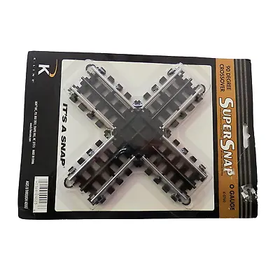 Trains Track 90 Degree Crossover SuperSnap O Gauge • $17.50