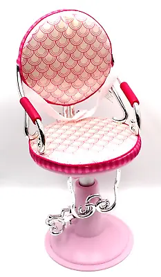 Doll Salon Chair Our Generation Hair Stylist Pink Compatible With American Girl • $15.95