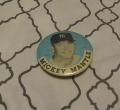 Vintage Mickey Mantle Button • $14.99
