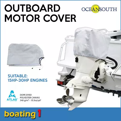 Outboard Motor Cover For 15HP -30HP Motors High Quality UV Proof - Oceansouth • $21