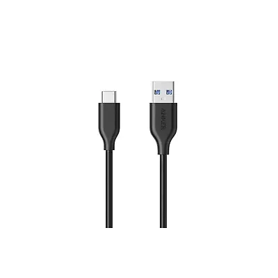$34.95 • Buy Anker Cable Usb C To Usb 3.0 For S9 Plus V30s Xz2 Note 8 Pixel 2 Xl Blk A8163011