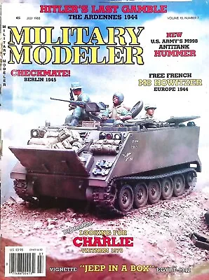 Military Modeler Magazine July 1988 U.S. Army's M998 Antitank Hummer • $15.99