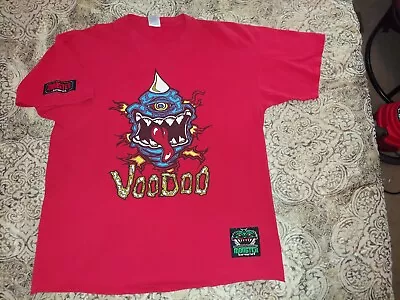 Twiztid Monster Brand Voodoo Red XL T-shirt Rare Vintage • $15