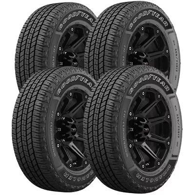 (QTY 4) 245/70R17 Goodyear Wrangler Workhorse HT 110T SL White Letter Tires • $833.96