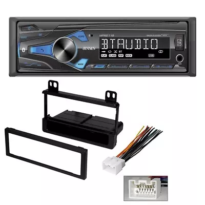 Single Din Bluetooth Car Stereo AM/FM Radio & Kit For 1999-2003 Ford F150 • $75.99