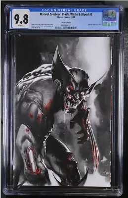 Marvel Zombies Black White & Blood #1 CGC 9.8 1:100 Dell Otto Virgin Variant • $190