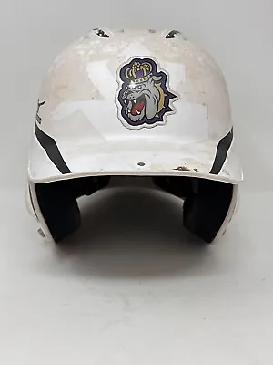 James Madison University - JMU Dukes Game Worn Mizuno Baseball Batting Helmet #4 • $34.95