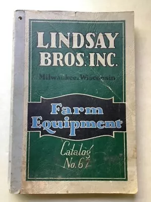 Hardware Catalog Farm Wisconsin Milwaukee 1930s? Horse Drawn Equipment Implement • $200