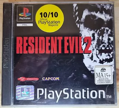 Resident Evil 2 - Playstation 1 (PS1 1998) - Complete PAL - VGC • $98