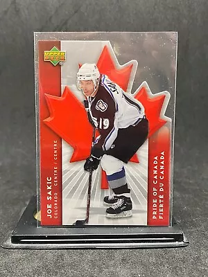 2007-08 Upper Deck McDonald's Pride Of Canada Joe Sakic #PC1 HOF • $1.99