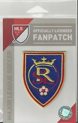 Real Salt Lake MLS Soccer Patch 2 1/4   X 3  Sew Iron Official Futball Logo • $12.95