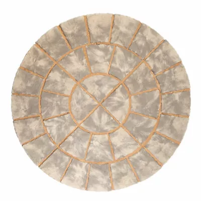 Bretts Bronte Weathered Stone Garden Paving Circle & Optional Corner Kit • £252.27