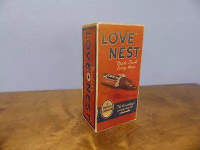 Vintage Euclid's Love Nest Empty Display Candy Box • $35