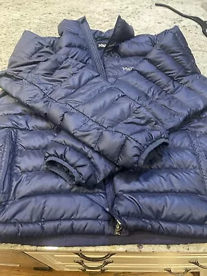 Men’s Xxl Marmot 700 Fill Navy Blue  Great Down Jacket • $39