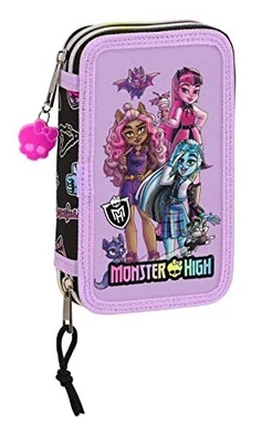 £24.56 • Buy Double Pencil Case Monster High Creep Black 12.5 X 19.5 X 4 Cm (28 ... NEW